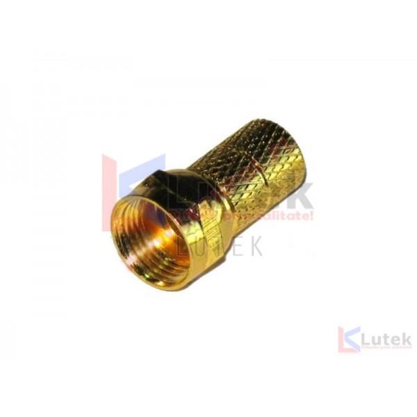 Mufa F Tata 6.8 mm Gold (LTK-MFF6) - www.lutek.ro